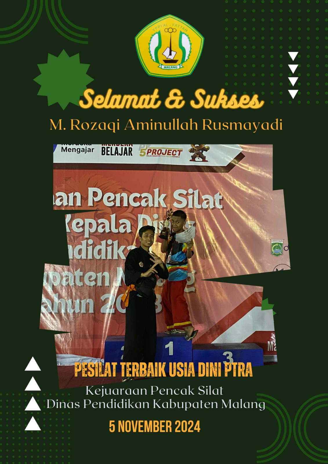 Raih Prestasi Pencak Silat Di Kejuaraan Tingkat Nasional